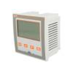 Panelový měřič výkonu LCD V AC:50÷720V True RMS 92x92mm