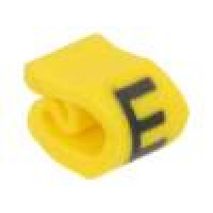 Kabelové značky pro kabely a vodiče Symbol štítku: E 2÷5mm
