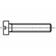 Šroub M1,2x8 Hlava:  Drážka: plochá ocel Norma ISO:1207
