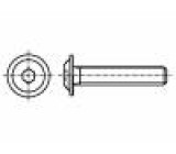 Šroub s límcem M3x12 0,5 Hlava: kulatá imbus HEX 2mm ocel