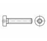 Šroub M3x20 0,5 Hlava: válcová Torx® TX10 ocel zinek