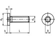 Šroub M3x8 0,5 Hlava: válcová Torx® TX08 ocel zinek