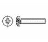 Šroub M4x25 Hlava: válcová Phillips PH2 nerezavějící ocel A2