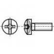 Šroub M5x10 0,8 Hlava: kulatá Phillips,plochá 1mm,PH2 ocel
