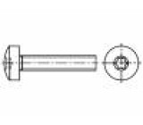 Šroub M5x16 0,8 Hlava: válcová Torx® TX25 ocel zinek