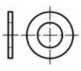 Podložka kulatá M4 D=8mm h=0,8mm ocel Povlak: zinek DIN:1440