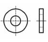 Podložka kulatá M4 D=12mm h=1,6mm ocel Povlak: zinek DIN:7349