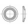 Podložka kónická M6 D=14mm h=2,1mm pružná ocel Povlak: zinek