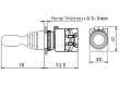 Přepínač: joystick 2 polohy NO x2 3A/220VAC 0,6A/220VDC 22mm