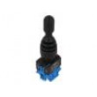 Přepínač: joystick 2 polohy NO x2 3A/220VAC 0,6A/220VDC 22mm