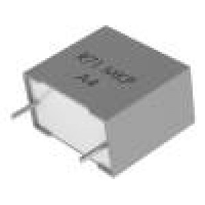 Kondenzátor polypropylénový 220nF 10mm ±10% 13x6x12mm 420VDC