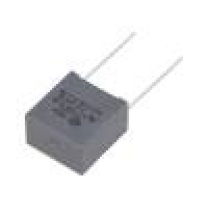 Kondenzátor polypropylénový X1 100nF 440VAC ±10% THT 600V/μs