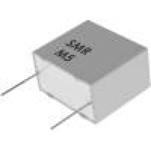 Kondenzátor metalizovaný PPS 100nF 5mm ±5% 7,2x3,5x8mm 6V/μs