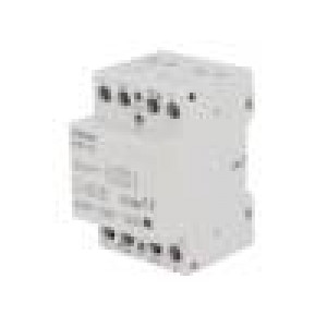 Stykač: 4-pólový instalační NC x2 + NO x2 230VAC 220VDC 63A