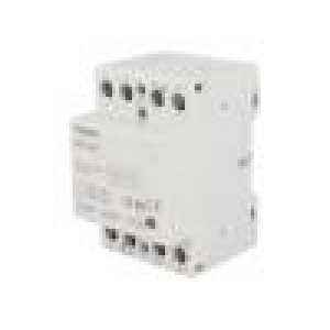 Stykač: 4-pólový instalační NO x4 230VAC 220VDC 63A DIN IK