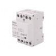 Stykač: 4-pólový instalační NC x2 + NO x2 230VAC 40A DIN IKA
