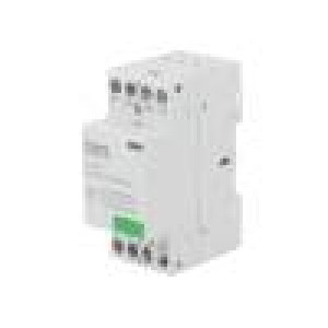 Stykač: 4-pólový instalační NC x4 24VAC 24VDC 32A DIN IKD