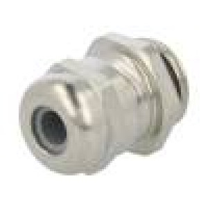 HUMMEL-1609160051 Vývodka M16 1,5 IP68 mosaz Povlak tělesa: nikl