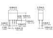 AGN20024 Relé elektromagnetické DPDT Ucívky:24VDC 0,3A/125VAC 2504Ω