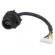 Kabel USB mini Buccaneer USB AB mini zásuvka,zásuvka 6pin
