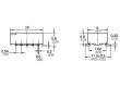 TQ2SA-5V Relé elektromagnetické DPDT Ucívky:5VDC 0,5A/125VAC 1A/30VDC