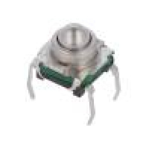 Mikrospínač 1-polohové SPST-NO 0,05A/32VDC THT 3,3N 6,57mm