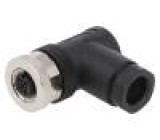 Zástrčka M12 PIN:3 zásuvka kód A-DeviceNet / CANopen IP67