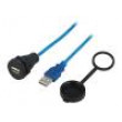 Kabel-adaptér USB 2.0,s ochrannou krytkou 1m 1310 IP67