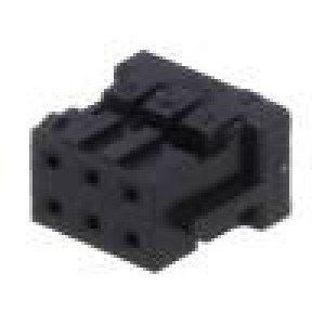 Zástrčka kabel-kabel/plošný spoj zásuvka DF11 2mm PIN: 6