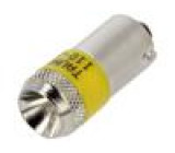 Žárovka LED Barva: žlutá Patice: BA9S 110VAC