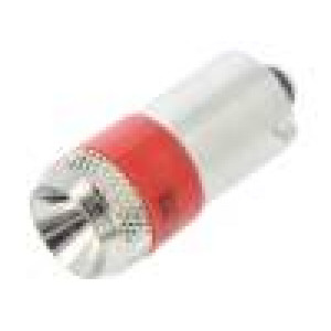 Žárovka LED Barva: červená Patice: BA9S 110VAC 110VDC