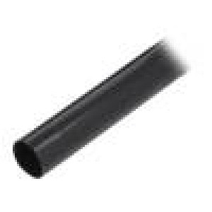 PVC125-14-BK-10 Elektroizolační trubička Mat: PVC černá -20÷125°C Øvnitř: 14mm