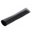 PVC125-18-BK-10 Elektroizolační trubička Mat: PVC černá -20÷125°C Øvnitř: 18mm