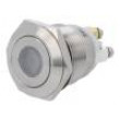 Přepínač odolný vandalům 1-polohové SPST-NO 0,5A/220VAC IP65