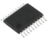 SN74HC574PW IC: digital 3-state, D flip-flop, edge triggered Channels:8 SMD