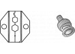 Nářadí: pro krimpování VF konektorů RG58,RG59,RG62 255mm