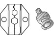 Nářadí: pro krimpování VF konektorů RG58,RG59,RG62 255mm