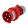 Connector: AC supply 3-phase Shark phase crossover plug male