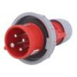 Connector: AC supply 3-phase Shark phase crossover plug male