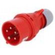 Connector: AC supply 3-phase Shark phase crossover plug male