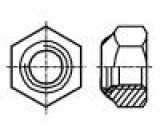 Matice šestihranná M10 1,5 ocel Povlak: zinek 17mm BN 161