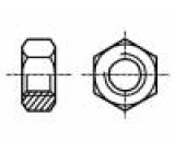 Matice šestihranná M10 1,5 ocel Povlak: zinek 16mm BN 1983