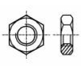 Matice šestihranná M2,5 0,45 mosaz Povlak: nikl 5mm BN 508
