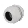 Průchodka M40 IP68 22÷32mm termoplast šedá