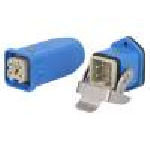 Konektor: HDC vidlice + zásuvka Han® Ex PIN: 5 4+PE přímý M20