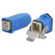 Konektor: HDC vidlice + zásuvka Han® Ex PIN: 8 7+PE přímý M20