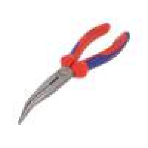 Pliers half-rounded nose Application: for cutting wire