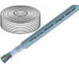 Vodič 1x2x0,25mm2 stíněný PUR šedá 250V