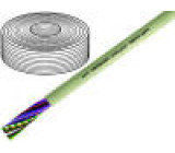 Vodič licna Cu 14x0,25mm2 šedá PVC LiYY 500V