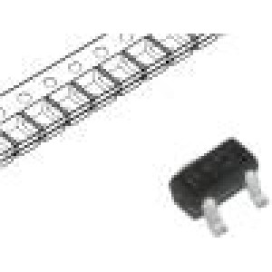 NTA4153NT1G Tranzistor: N-MOSFET unipolární 20V 915mA 300mW SC75